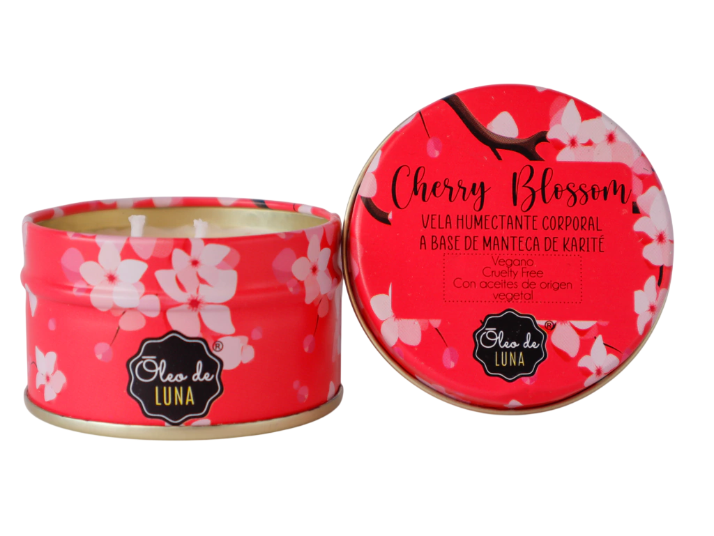 VELA HUMECTANTE CHERRY BLOSSOM + FÓSFOROS