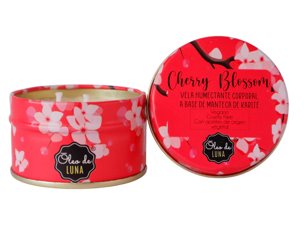 VELA HUMECTANTE CHERRY BLOSSOM + FÓSFOROS