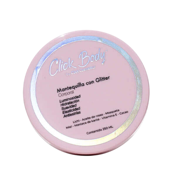 Mantequilla con glitter